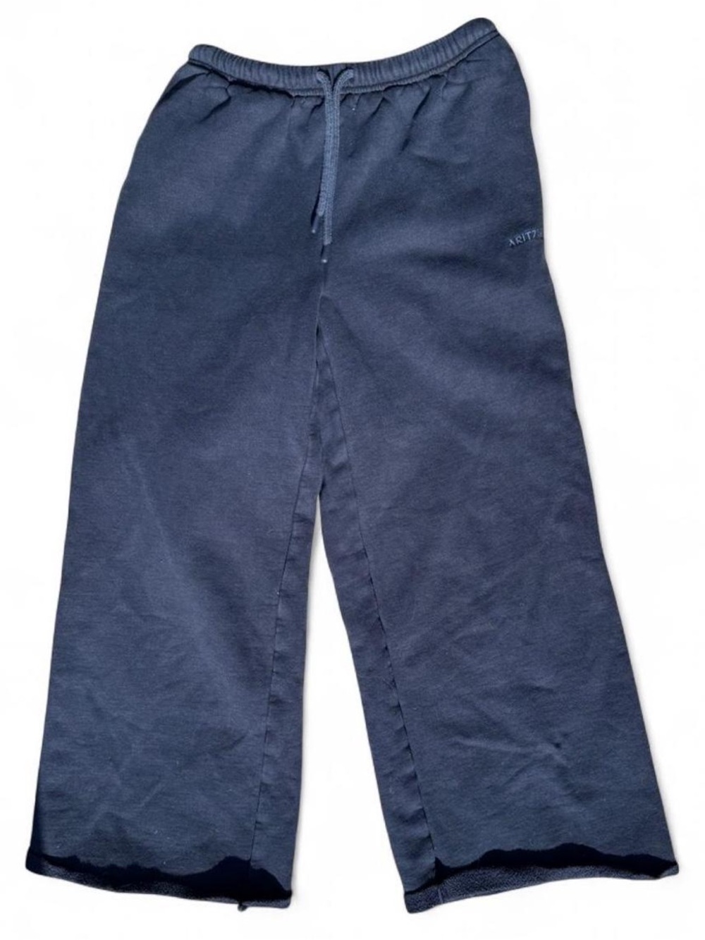 Aritzia Navy Wide-Leg